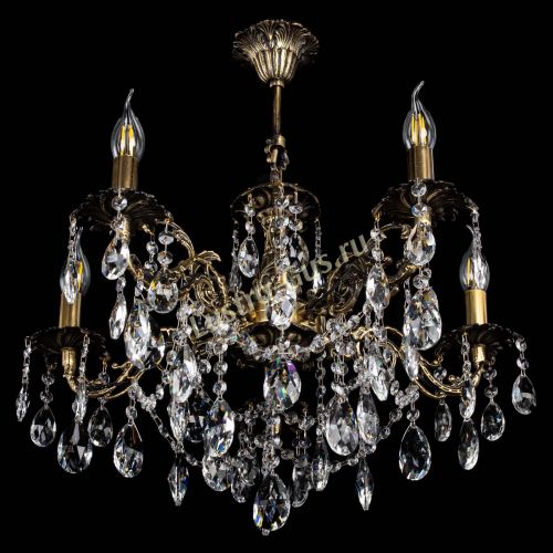 Люстра бронзовая Муза №5 журавлик в Кирове Гусь Хрустальный