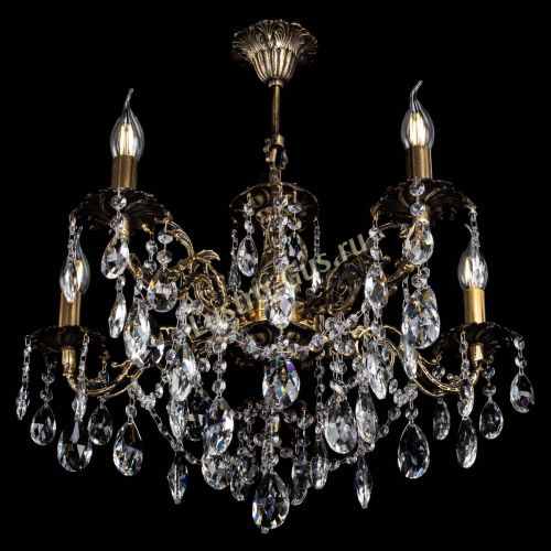 Люстра бронзовая Муза №5 журавлик в Кирове Гусь Хрустальный