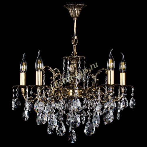 Люстра бронзовая Муза №5 звездочка в Кирове Гусь Хрустальный