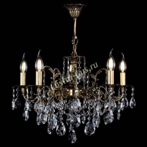 Люстра бронзовая Муза №5 звездочка в Кирове Гусь Хрустальный