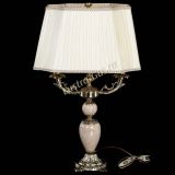 Бронзовая настольная лампа Антик №2 с камнем в Кирове