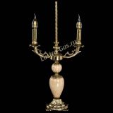 Бронзовая настольная лампа Антик №2 с камнем в Кирове