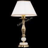 Бронзовая настольная лампа Оникс №1 с абажуром в Кирове