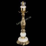 Бронзовая настольная лампа Оникс №1 с абажуром в Кирове