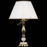 Бронзовая настольная лампа Оникс №1 с большим абажуром в Кирове