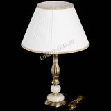 Бронзовая настольная лампа Оникс №1 с большим абажуром в Кирове