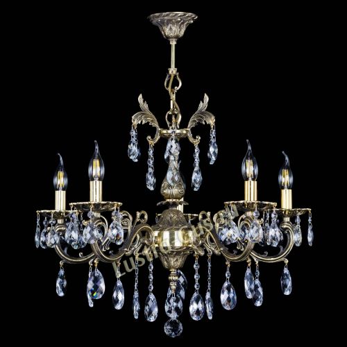 Люстра бронзовая Олимпия №5/1 баден в Кирове Гусь Хрустальный