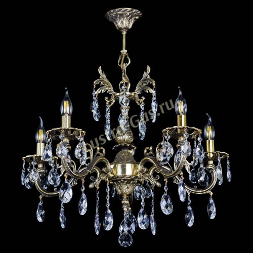 Люстра бронзовая Олимпия №5/1 баден в Кирове Гусь Хрустальный