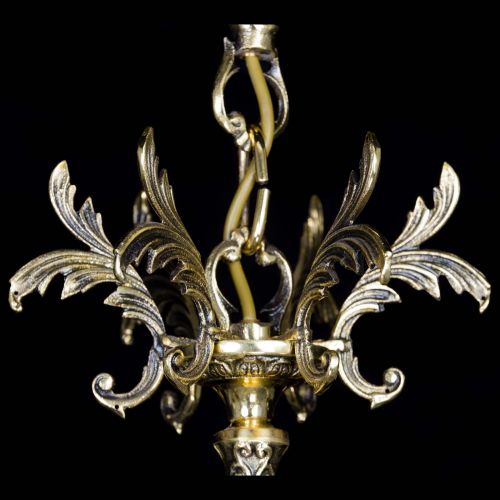 Люстра бронзовая Олимпия №6/3 баден в Кирове Гусь Хрустальный