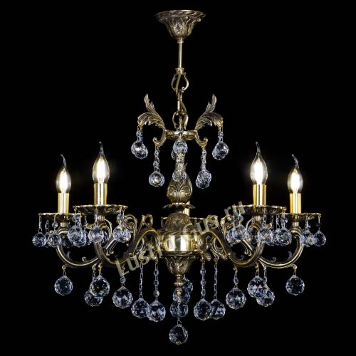 Люстра бронзовая Олимпия №5/1 шар в Кирове Гусь Хрустальный