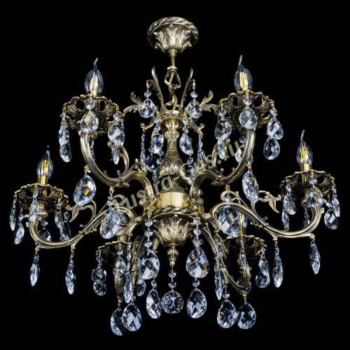 Люстра бронзовая Олимпия №6/1 баден в Кирове Гусь Хрустальный