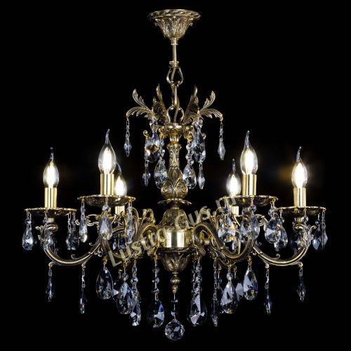 Люстра бронзовая Олимпия №6/1 лучик в Кирове Гусь Хрустальный