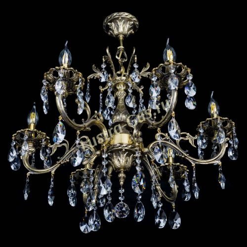 Люстра бронзовая Олимпия №6/1 лучик в Кирове Гусь Хрустальный