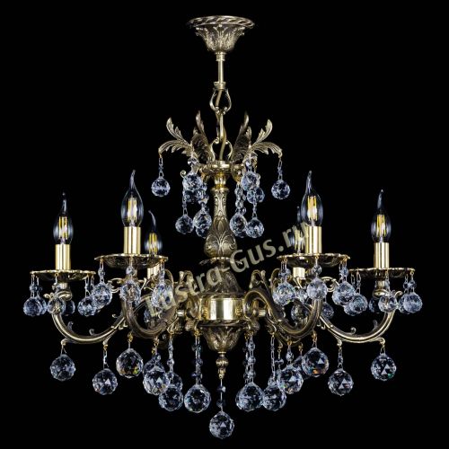 Люстра бронзовая Олимпия №6/1 шар в Кирове Гусь Хрустальный