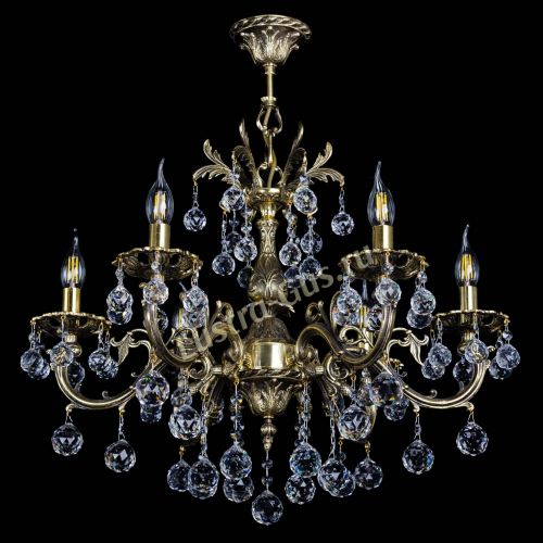 Люстра бронзовая Олимпия №6/1 шар в Кирове Гусь Хрустальный