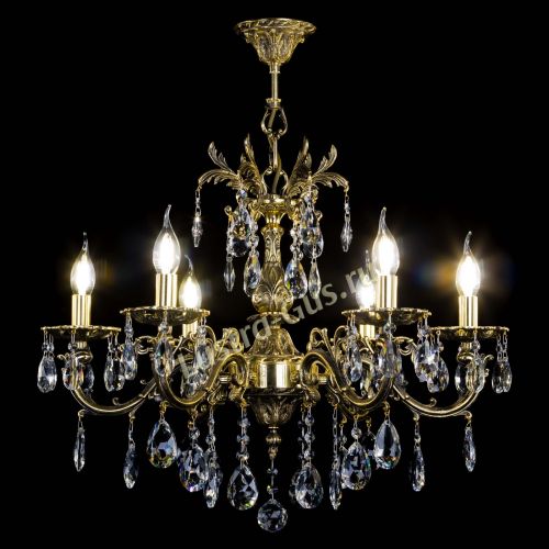 Люстра бронзовая Олимпия №6/1 журавлик в Кирове Гусь Хрустальный