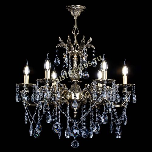 Люстра бронзовая Олимпия №6/3 баден в Кирове Гусь Хрустальный