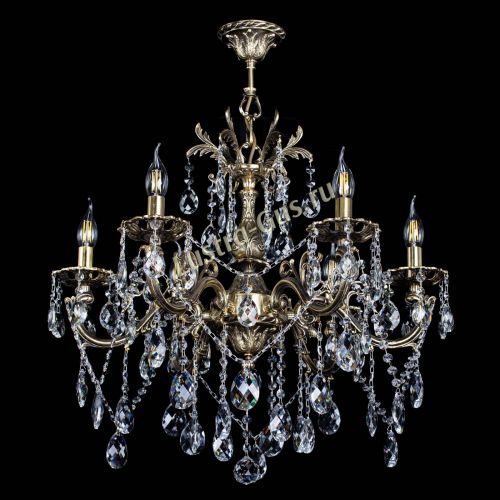 Люстра бронзовая Олимпия №6/3 баден в Кирове Гусь Хрустальный