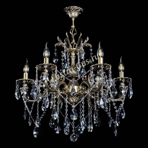 Люстра бронзовая Олимпия №6/3 лучик в Кирове Гусь Хрустальный