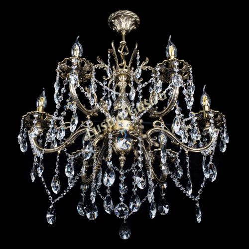 Люстра бронзовая Олимпия №6/3 лучик в Кирове Гусь Хрустальный