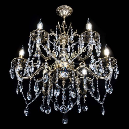 Люстра бронзовая Олимпия №6/3 лучик в Кирове Гусь Хрустальный