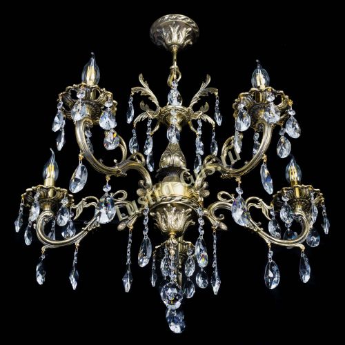 Люстра бронзовая Олимпия №5/1 лучик в Кирове Гусь Хрустальный