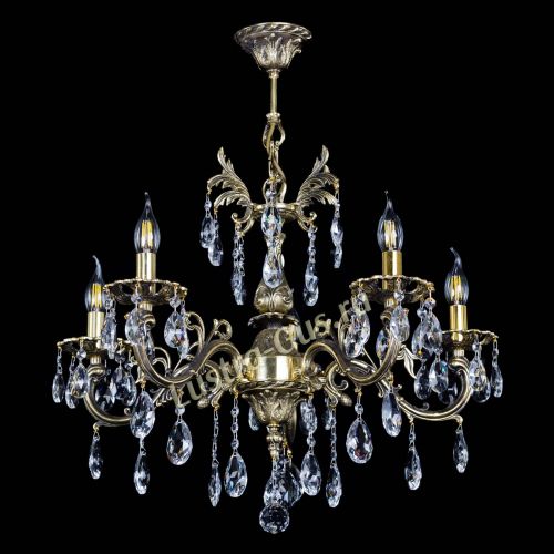 Люстра бронзовая Олимпия №5/1 журавлик в Кирове Гусь Хрустальный