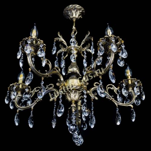 Люстра бронзовая Олимпия №5/1 журавлик в Кирове Гусь Хрустальный