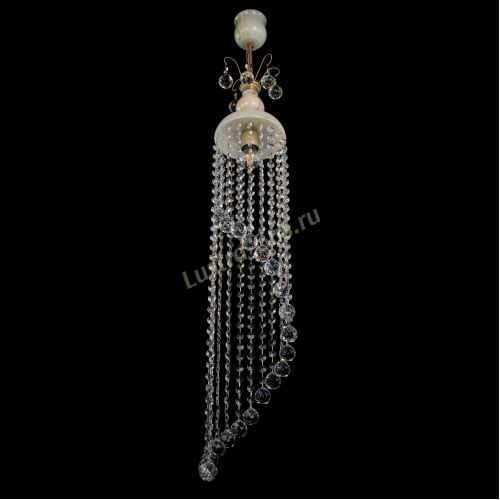 Люстра бронзовая Оникс №1/2 шар в Кирове Гусь Хрустальный