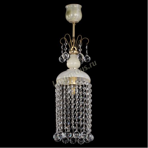 Люстра бронзовая Оникс №1 шар в Кирове Гусь Хрустальный