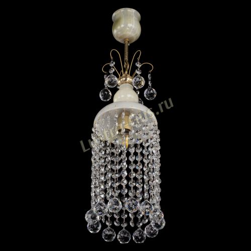 Люстра бронзовая Оникс №1 шар в Кирове Гусь Хрустальный