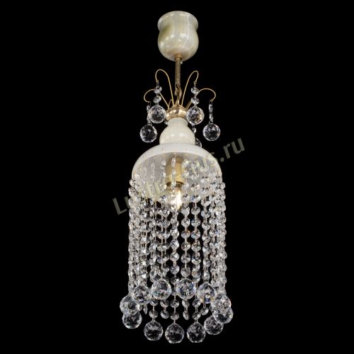 Люстра бронзовая Оникс №1 шар в Кирове Гусь Хрустальный