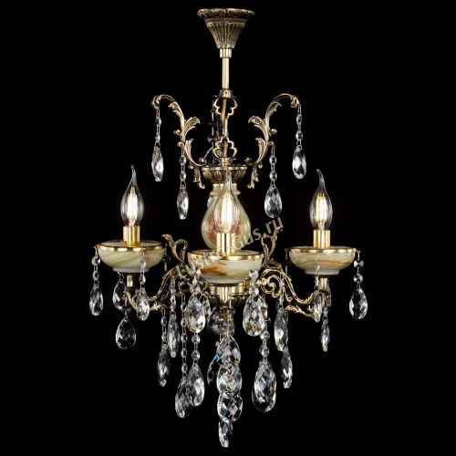 Люстра бронзовая Оникс №3/1 баден в Кирове Гусь Хрустальный