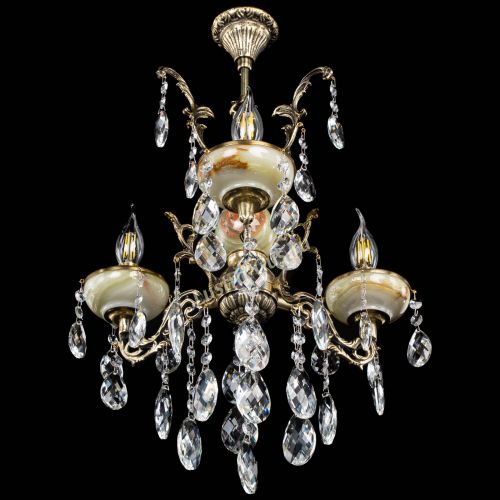 Люстра бронзовая Оникс №3/1 баден в Кирове Гусь Хрустальный