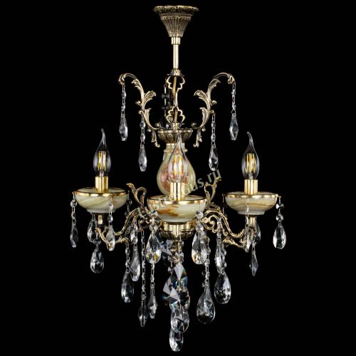 Люстра бронзовая Оникс №3/1 лучик в Кирове Гусь Хрустальный