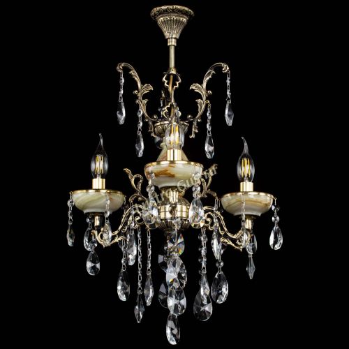 Люстра бронзовая Оникс №3/1 лучик в Кирове Гусь Хрустальный