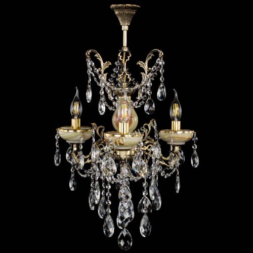Люстра бронзовая Оникс №3/2 баден в Кирове Гусь Хрустальный