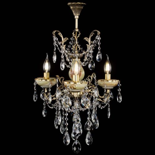 Люстра бронзовая Оникс №3/2 баден в Кирове Гусь Хрустальный
