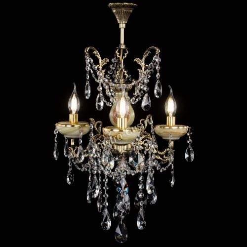 Люстра бронзовая Оникс №3/2 лучик в Кирове Гусь Хрустальный