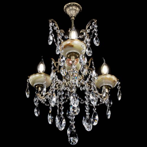 Люстра бронзовая Оникс №3/2 журавлик в Кирове Гусь Хрустальный