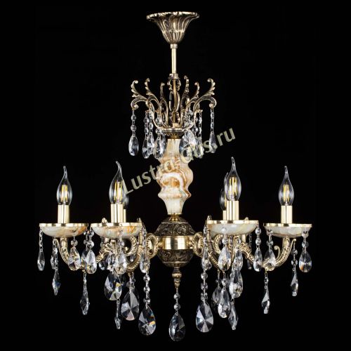 Люстра бронзовая Оникс №6/1 лучик в Кирове Гусь Хрустальный