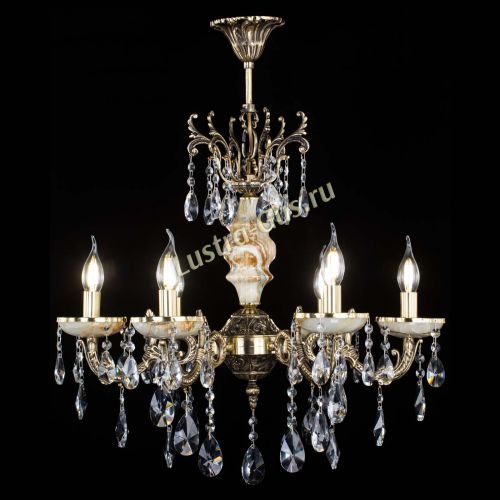 Люстра бронзовая Оникс №6/1 лучик в Кирове Гусь Хрустальный