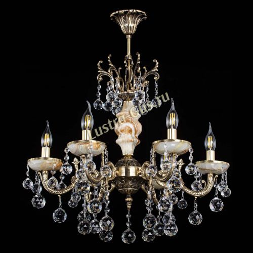 Люстра бронзовая Оникс №6/1 шар в Кирове Гусь Хрустальный