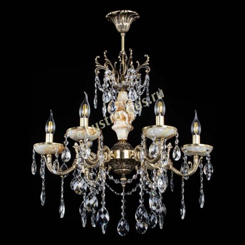 Люстра бронзовая Оникс №6/2 баден в Кирове Гусь Хрустальный