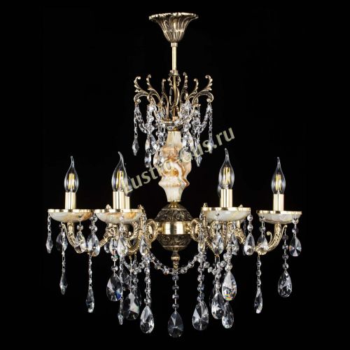 Люстра бронзовая Оникс №6/2 лучик в Кирове Гусь Хрустальный