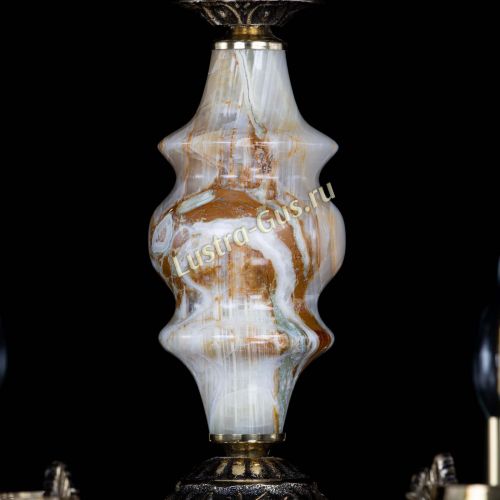 Люстра бронзовая Оникс №6/1 журавлик в Кирове Гусь Хрустальный