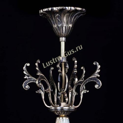 Люстра бронзовая Оникс №6/1 журавлик в Кирове Гусь Хрустальный