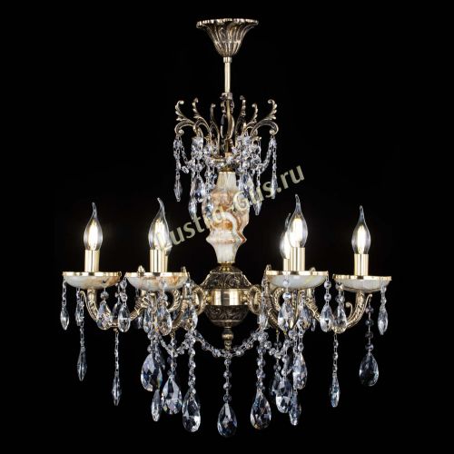 Люстра бронзовая Оникс №6/2 журавлик в Кирове Гусь Хрустальный