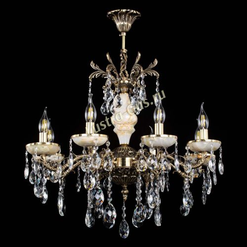 Люстра бронзовая Оникс №8/1 баден в Кирове Гусь Хрустальный
