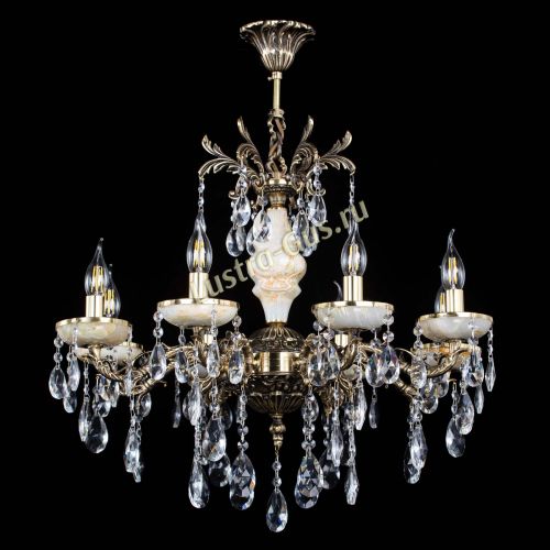 Люстра бронзовая Оникс №8/1 журавлик в Кирове Гусь Хрустальный